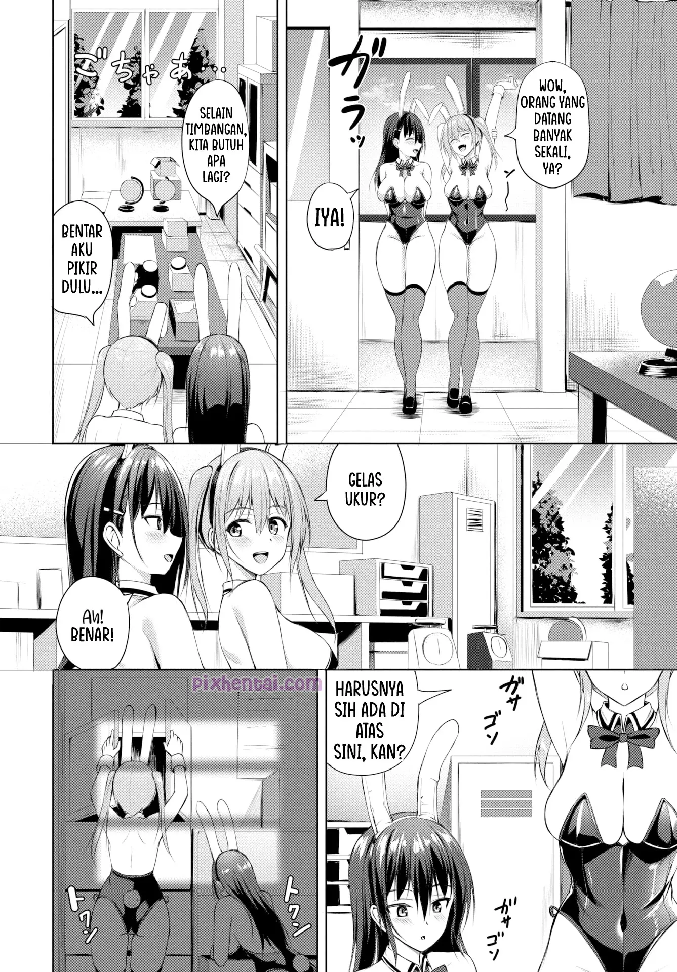Komik hentai xxx manga sex bokep Pure x Bunny is Unfair 12